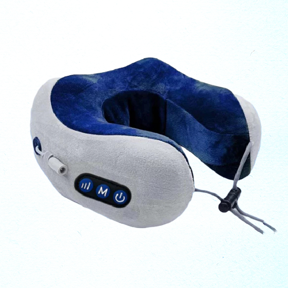 Gối Massage Cổ Chữ U NMI MART GMC03 Giảm Đau Mỏi Cổ Vai Gáy, Thư Giãn Nhỏ Gọn
